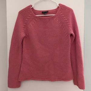 Ann Taylor light pink cashmere sweater
